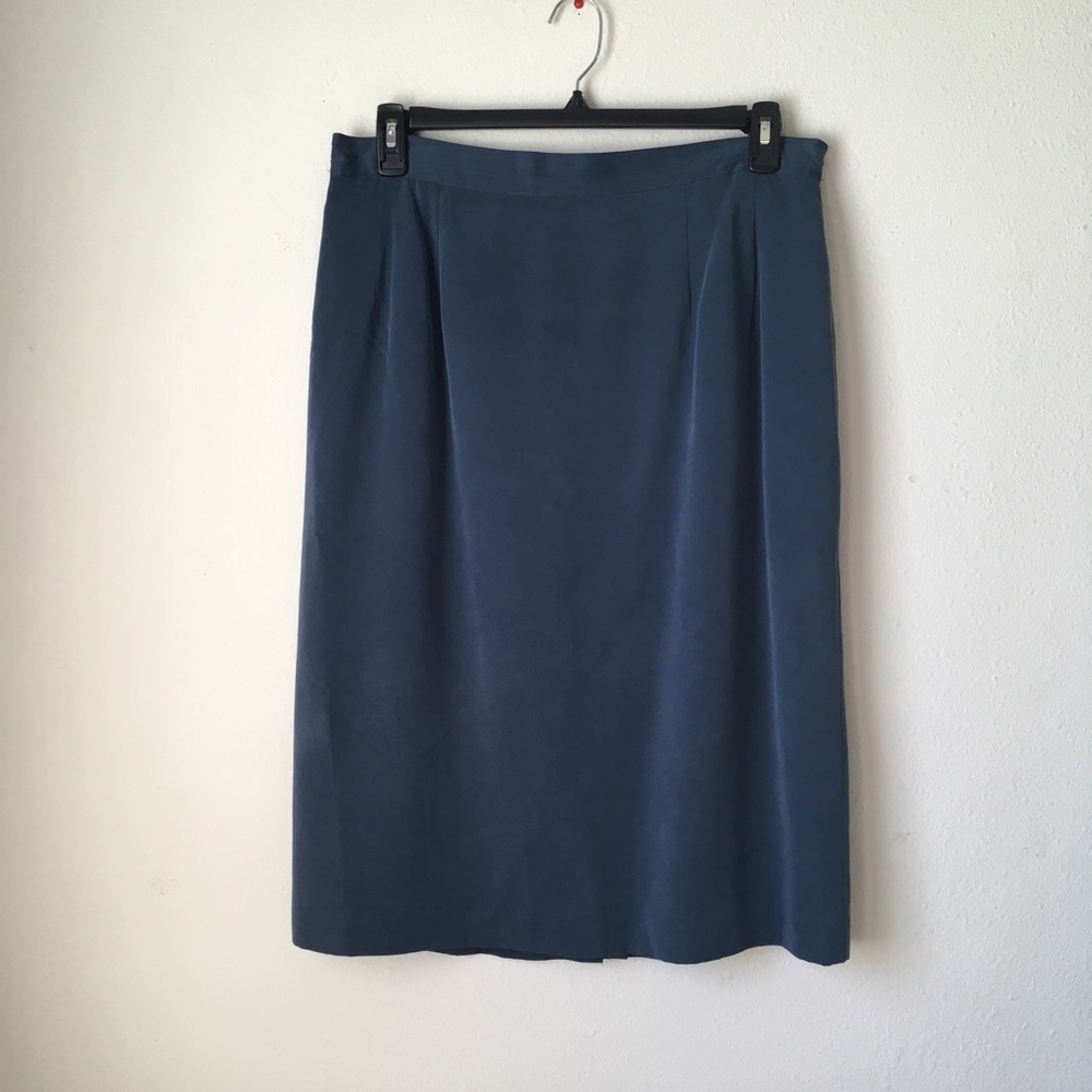 Vintage Soft Blue Skirt
